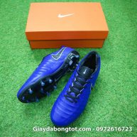 Giay da banh chan be Nike Tiempo FG xanh duong dam 2019 (4)