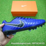 Giay da banh chan be Nike Tiempo FG xanh duong dam 2019 (8)