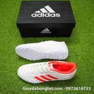 Giay da bong 3 soc Adidas Copa 19.4 TF mau trang sieu nhe da mem (2)