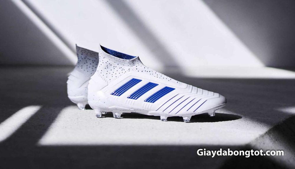 Giay da bong khong day Adidas 19 the he moi khong su dung day buoc