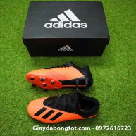Giay da bong tre em dinh cao Adidas X18.3 FG mau cam den sieu nhe (2)