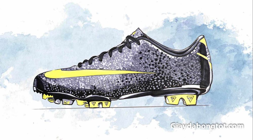 Lich su dong giay da bong sieu nhe Nike Mercurial 10