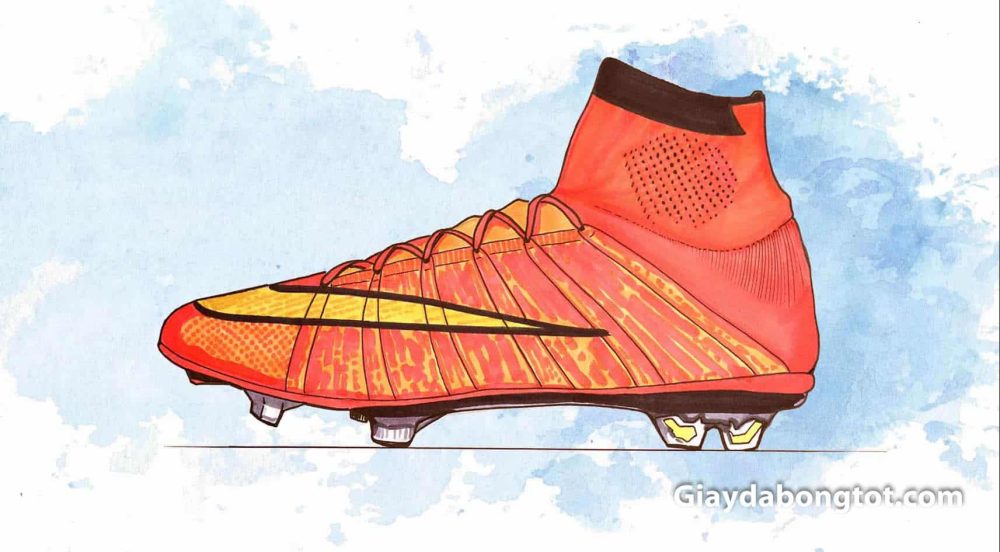 Lich su dong giay da bong sieu nhe Nike Mercurial 13