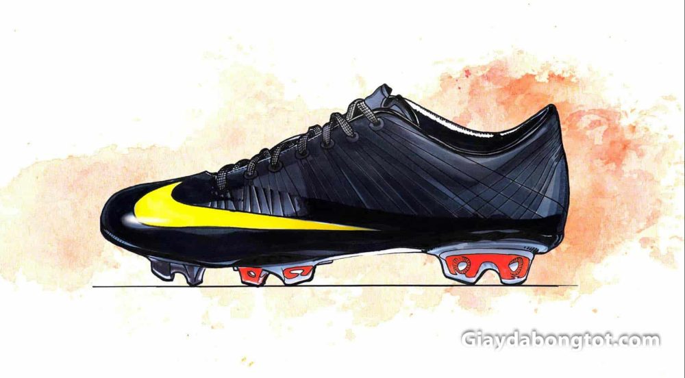 Lich su dong giay da bong sieu nhe Nike Mercurial 8