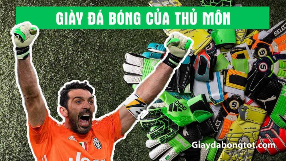 Các thủ môn chuyên nghiệp lựa chọn giày đá bóng rất phong phú đa dạng