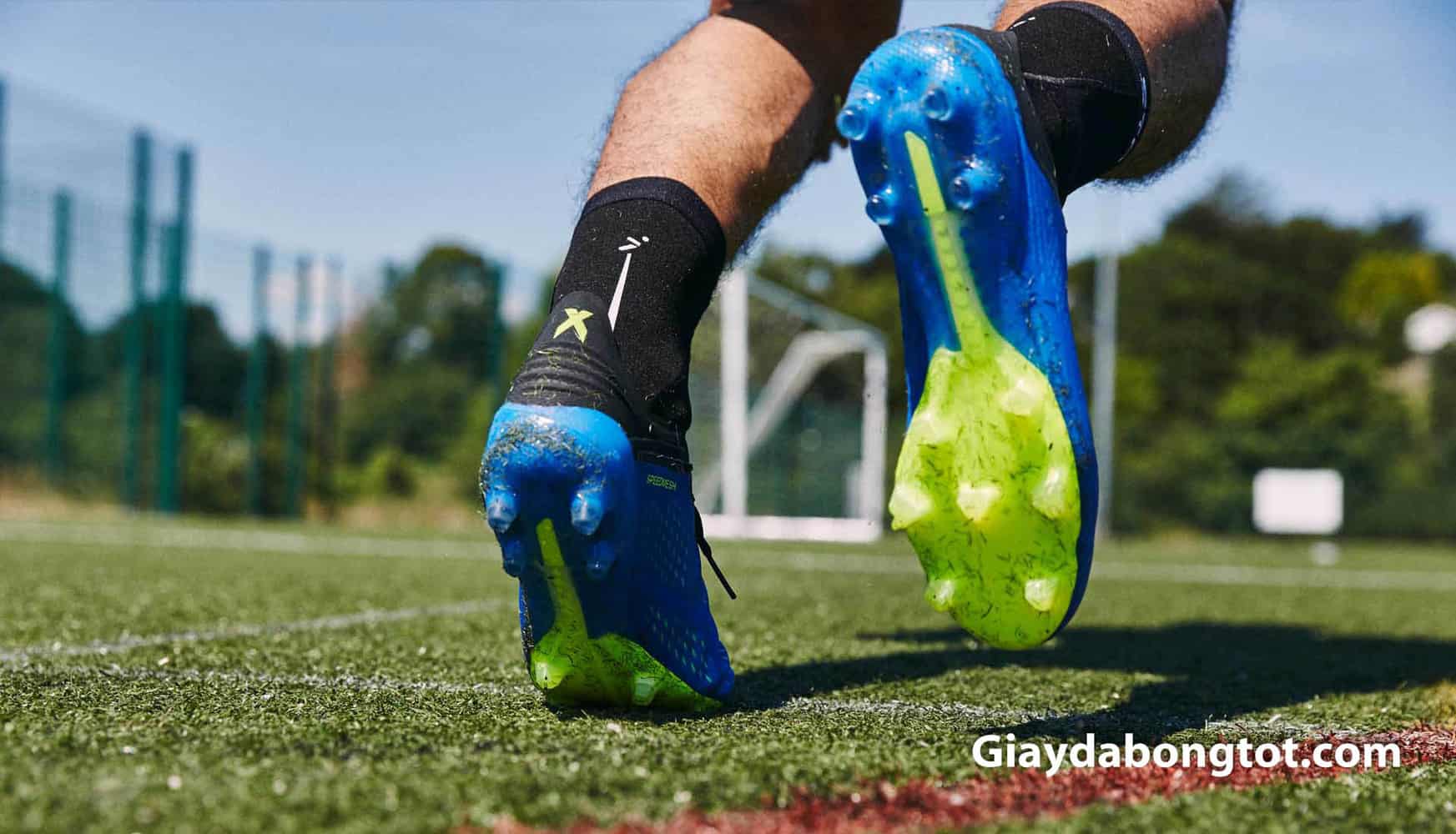 Giày bóng đá sân cỏ tự nhiên Adidas X18.1 được sử dụng tại Worldcup 2018