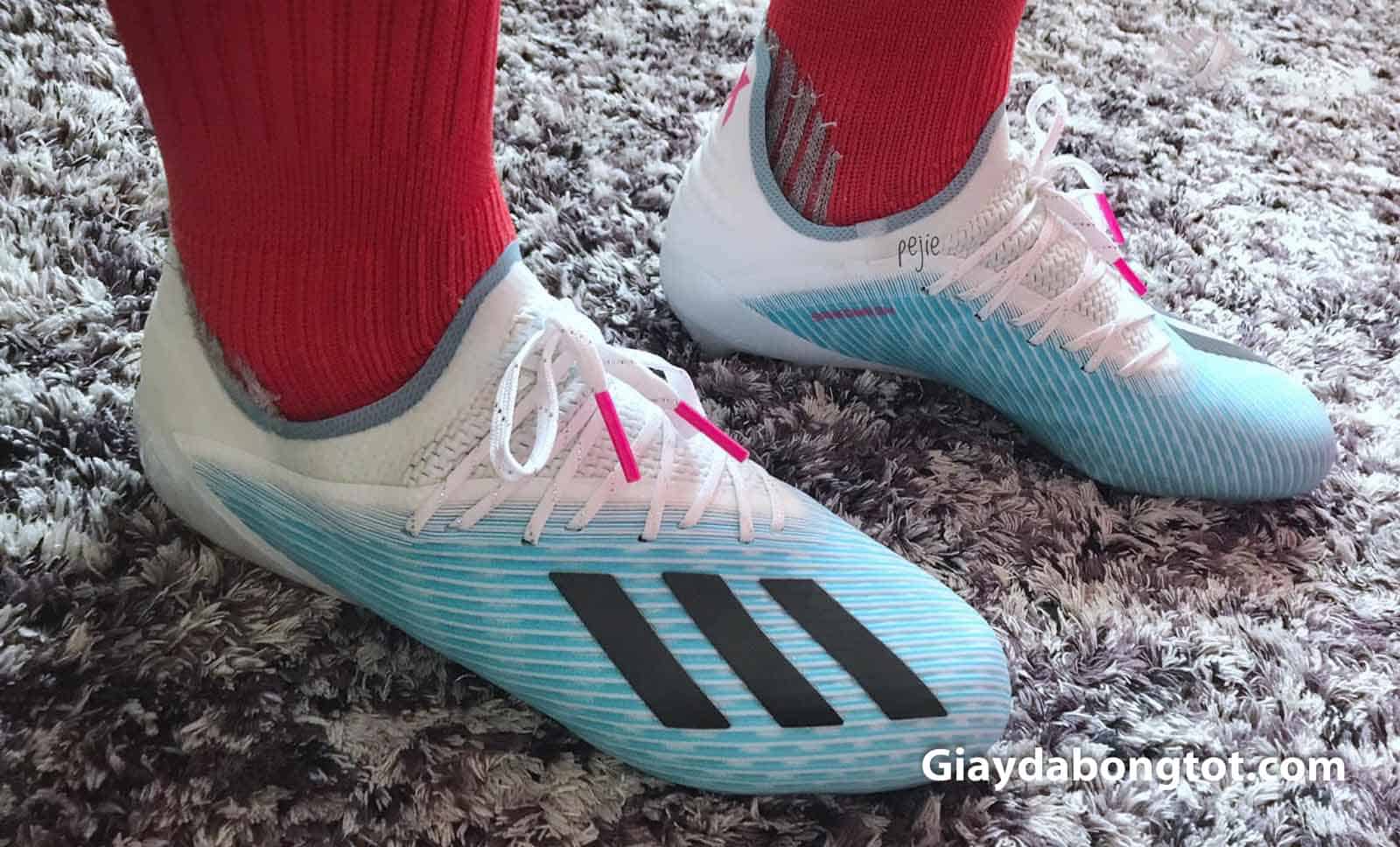 Phiên bản giày đá bóng Adidas X19.1 được ra mắt với sự xuất hiện của chất liệu vải sợi dệt