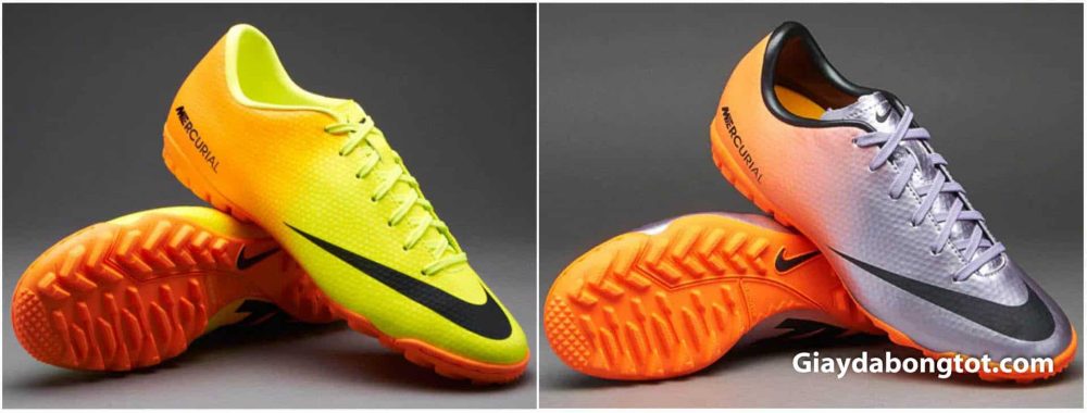 Giày bóng đá Nike Mercurial Vicotry IV TF sân nhân tạo vào những năm 2013