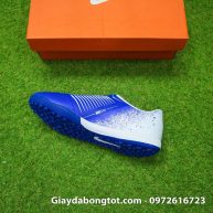 Giay da bong Nike Phantom VNM TF xanh duong trang (9)