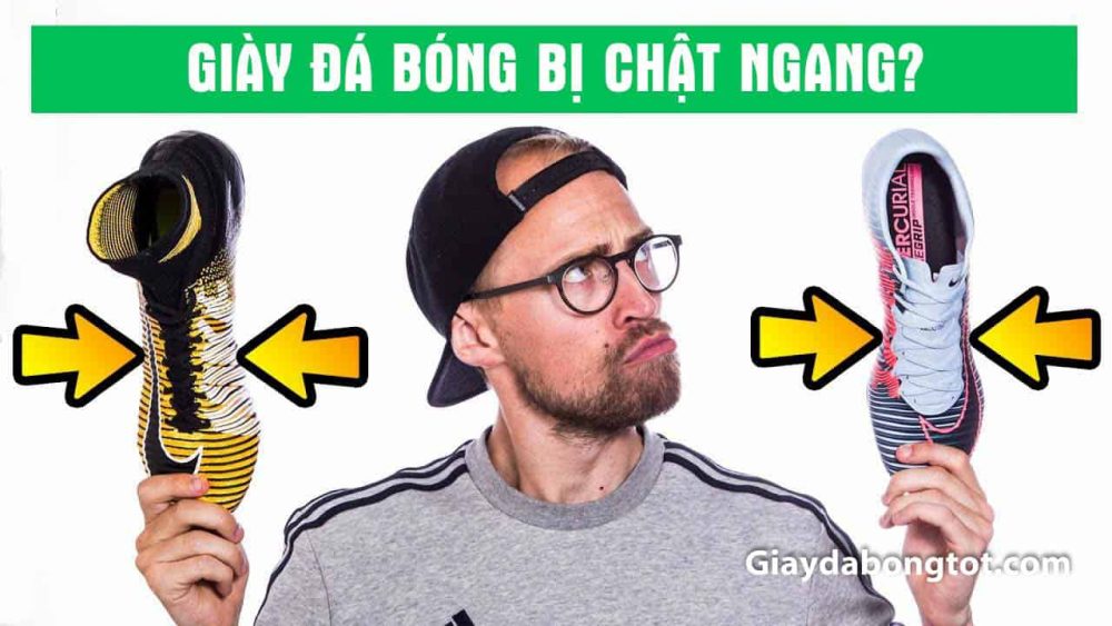 Giày đá bóng bị chật ngang vừa phải là tốt còn bị chật mũi thì nhất quyết phải tăng size
