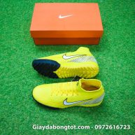 Giày đá banh cao cổ Nike Mercurial Superfly VI màu vàng Neymar sử dụng tại Worldcup 2018