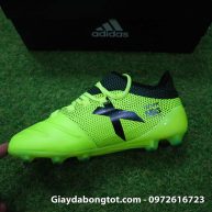 Giay da bong da mem chan be Adidas X17.1 FG mau xanh chuoi (7)