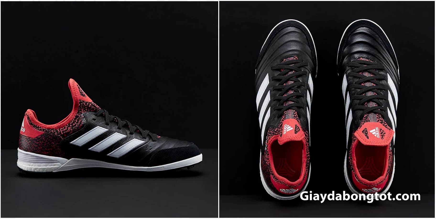 Giày sân cỏ nhân tạo da thật Adidas Copa 18.1 TF được làm bằng da kangaroo siêu êm mềm