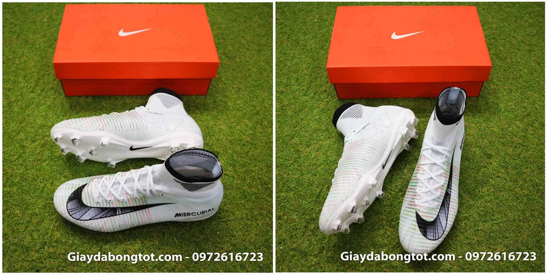 Giày đá bóng đinh cao giá rẻ Fake1, Superfake có chất lượng tốt nên sản xuất từ các nhà máy lớn ở Trung Quốc