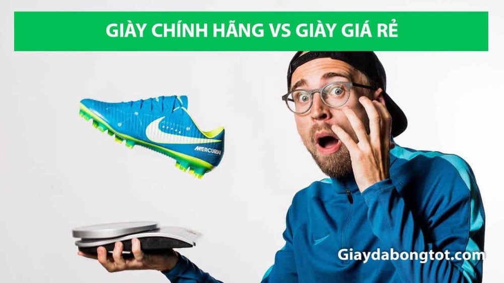 Giày đá bóng sân cỏ nhân tạo không nhẹ, mềm và thoải mái hơn giày đá banh fake giá rẻ