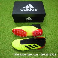 Giay da bong khong day Adidas Predator 18+ AG mau vang Worldcup 2018 (2)