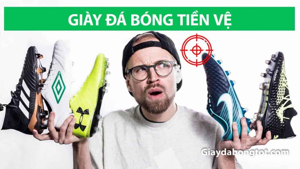 Giày đá bóng của vị trí tiền vệ cần nhiều yếu tố phụ thuộc vào phong cách chơi bóng khác nhau