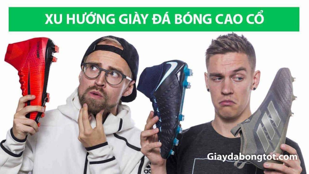 Xu huong thiet ke giay da bong cao co cua Nike