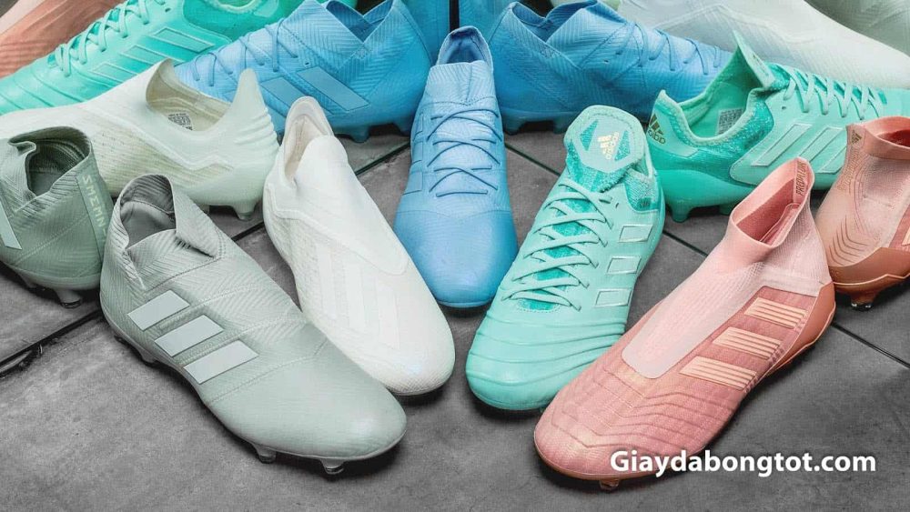 giay da bong mau hong adidas predator spectral mode
