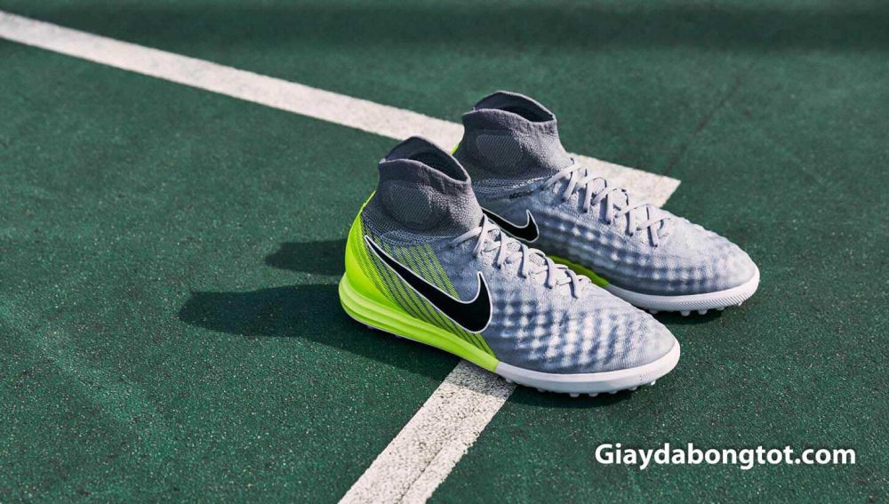 Giày sân cỏ nhân tạo cao cổ Magista X Proximo II với thiết kế da sần quyến rũ