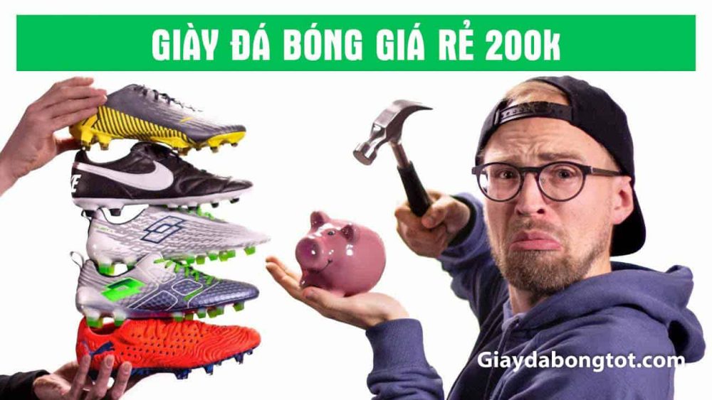 Hãy lựa chọn giày đá bóng phù hợp với túi tiền của bạn để phục vụ đam mê