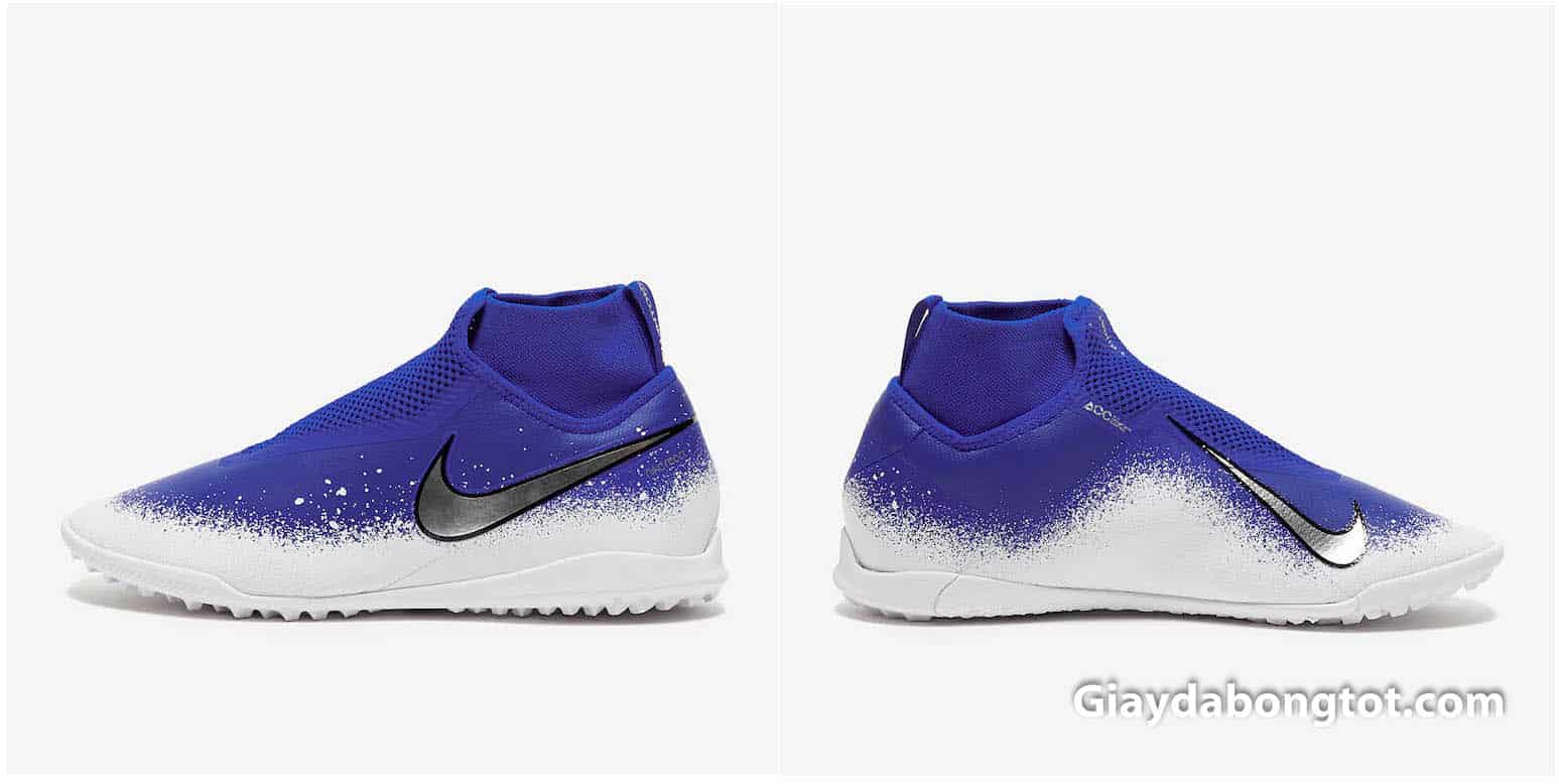 Thế hệ mới giày đá banh sân cỏ nhân tạo cổ cao Nike Phantom VNM Pro DF (Dynamic Fit)