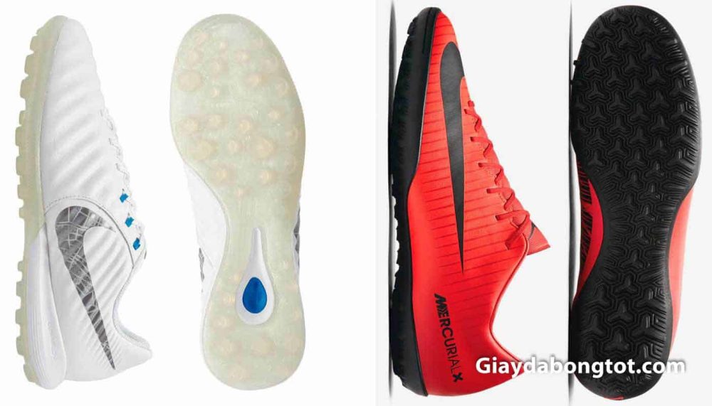 Chắc chắn Nike Mercurial TF sẽ khiến bạn bị chật ngang hơn Nike Tiempo X TF