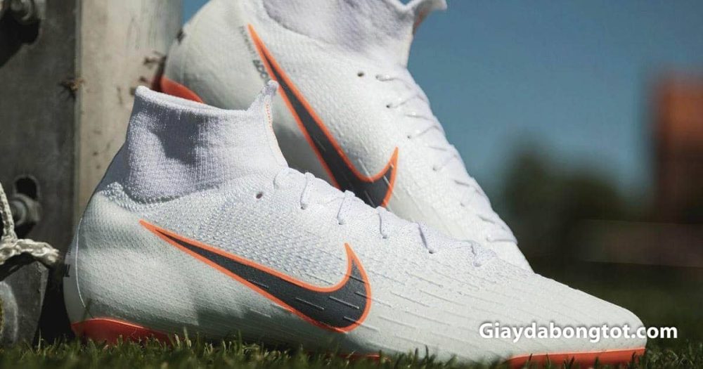 Giày đá banh Nike cao cổ Mercurial Superfly VI được sử dụng để ghi được 19 bàn thắng tại Worldcup 2018