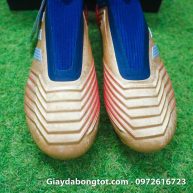 Giay da banh khong day Adidas Predator 19+ FG Vang Gold Zidane (7)
