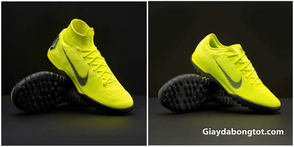 Thiết kế giày đá bóng Nike Mercurial Superfly đinh TF thường hỗ trợ tăng sự ôm chân và chắc chân