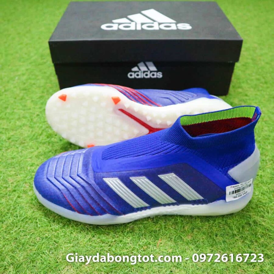 Giày sân cỏ nhân tạo Adidas Predator 19+ TF không dây với thiết kế khỏe khoắn êm ái