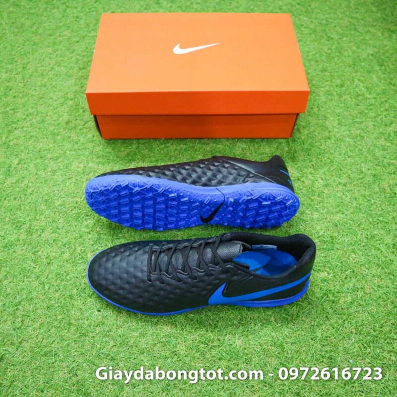 Giay da bong chan be Nike Tiempo 8 Academy TF den (1)