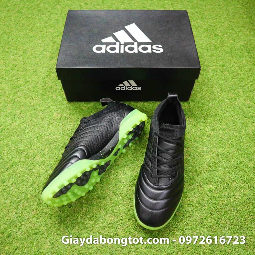 Giày đá bóng Adidas Copa 19.1 TF được làm bằng da mềm cùng đế giày êm ái chắc chân