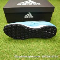 Giay bong da Adidas Predator 19.3 TF cao co xanh da troi den (4)