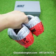 Giay da bong Neymar chan be Nike Mercurial Vapor 13 FG xam do (12)