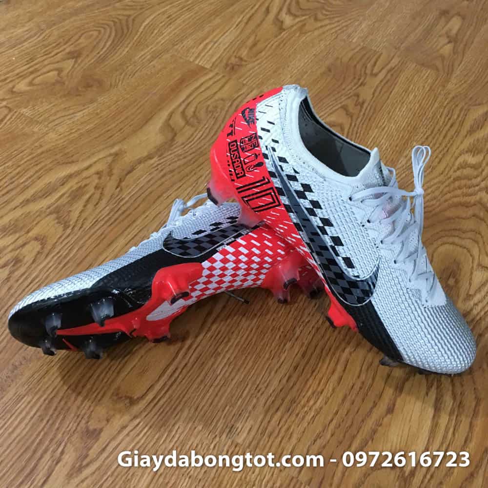 Ảnh thật chụp tại shop giày đá bóng Nike Mercurial Vapor 360 FG Neymar xám đen đỏ