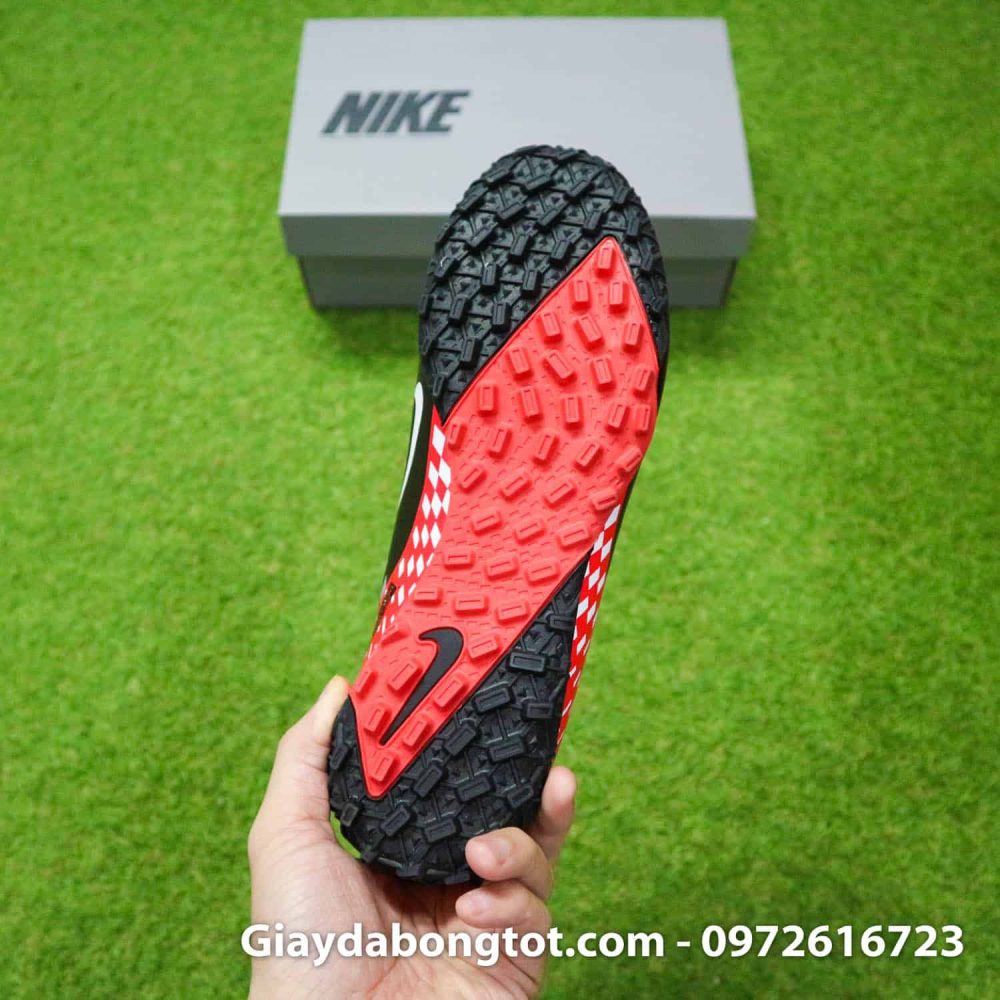 Đinh dăm TF của giày Nike Neymar Mercurial Superfly 7 Academy TF xám đỏ đen Giay da bong Nike cao co Neymar Mercurial Superfly 7 Academy TF xam do den (1)