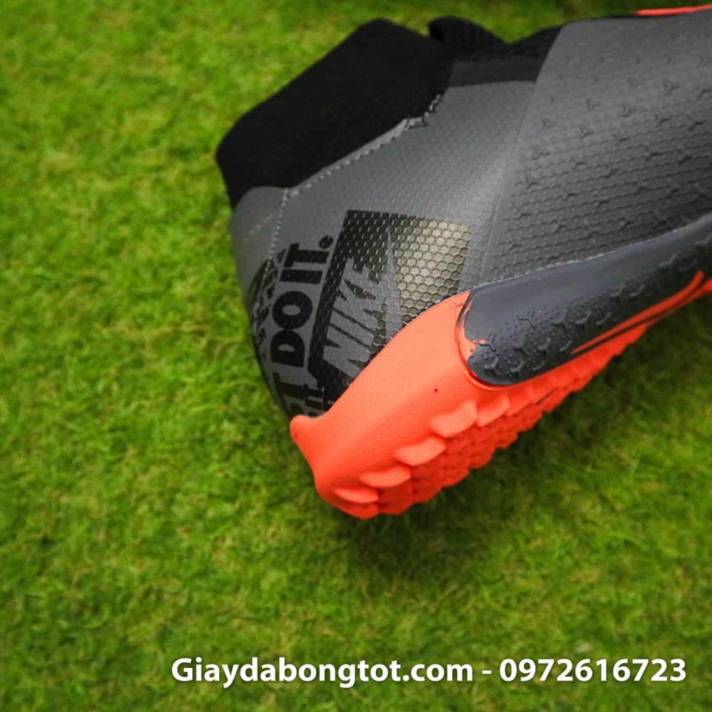 Giay bong da che day Nike Phantom VSN cao co TF den cam (16)