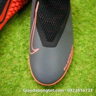 Giay bong da che day Nike Phantom VSN cao co TF den cam (8)