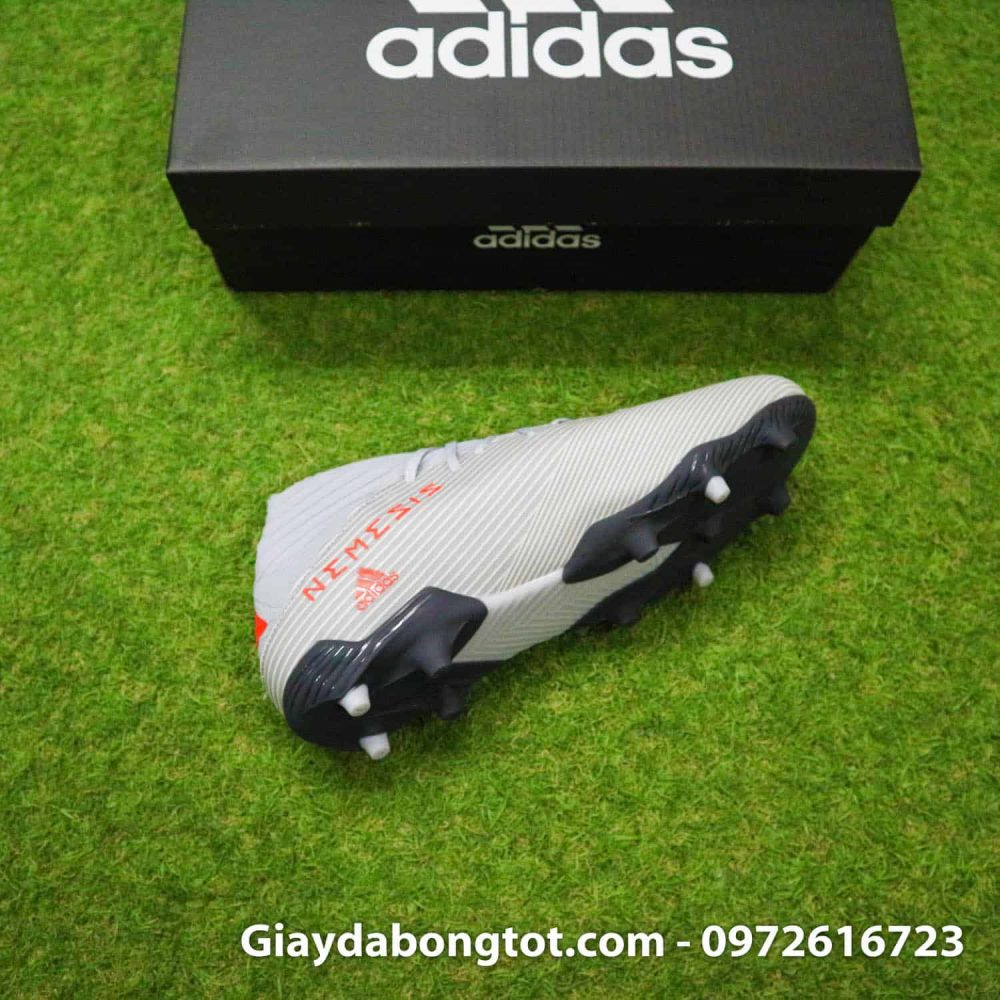 Giay da banh Adidas Nemeziz 19.3 FG xam vach do cao co (8)