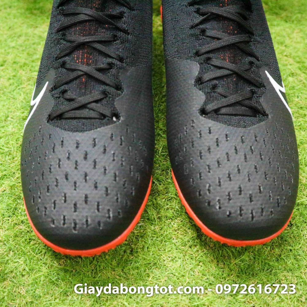 Giay da bong Nike co cao Mercurial Superfly 7 da vai den cam (10)
