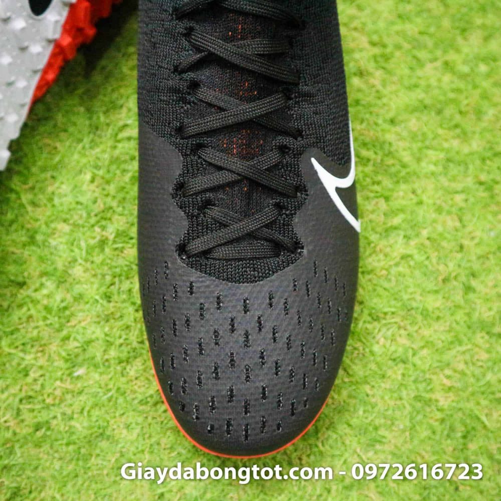 Giày Nike Mercurial Superfly 7 TF đen cam | Cao cổ, da vải