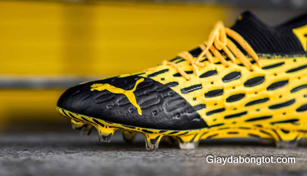 Công nghệ Netfit với cách buộc dây giày độc đáo giúp Puma Future Netfit 5.1 được nhiều cầu thủ chuyên nghiệp lựa chọn