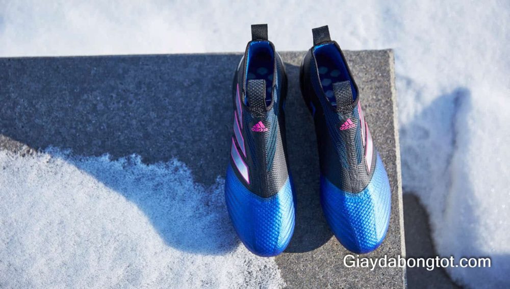 Thiết kế không dây buộc của giày đá banh Adidas ACE 17+ Pure Control