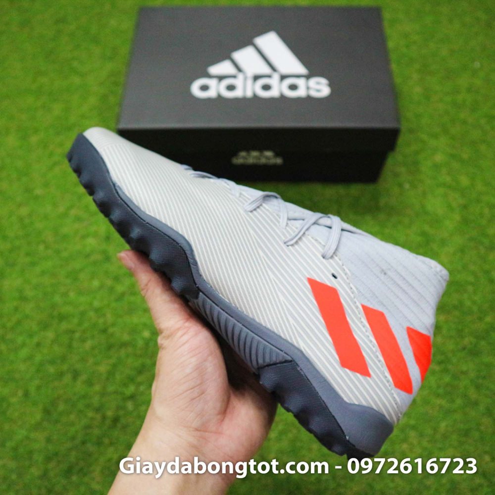 Giay Adidas Nemeziz 19.3 TF xam vach cam co cao (13)