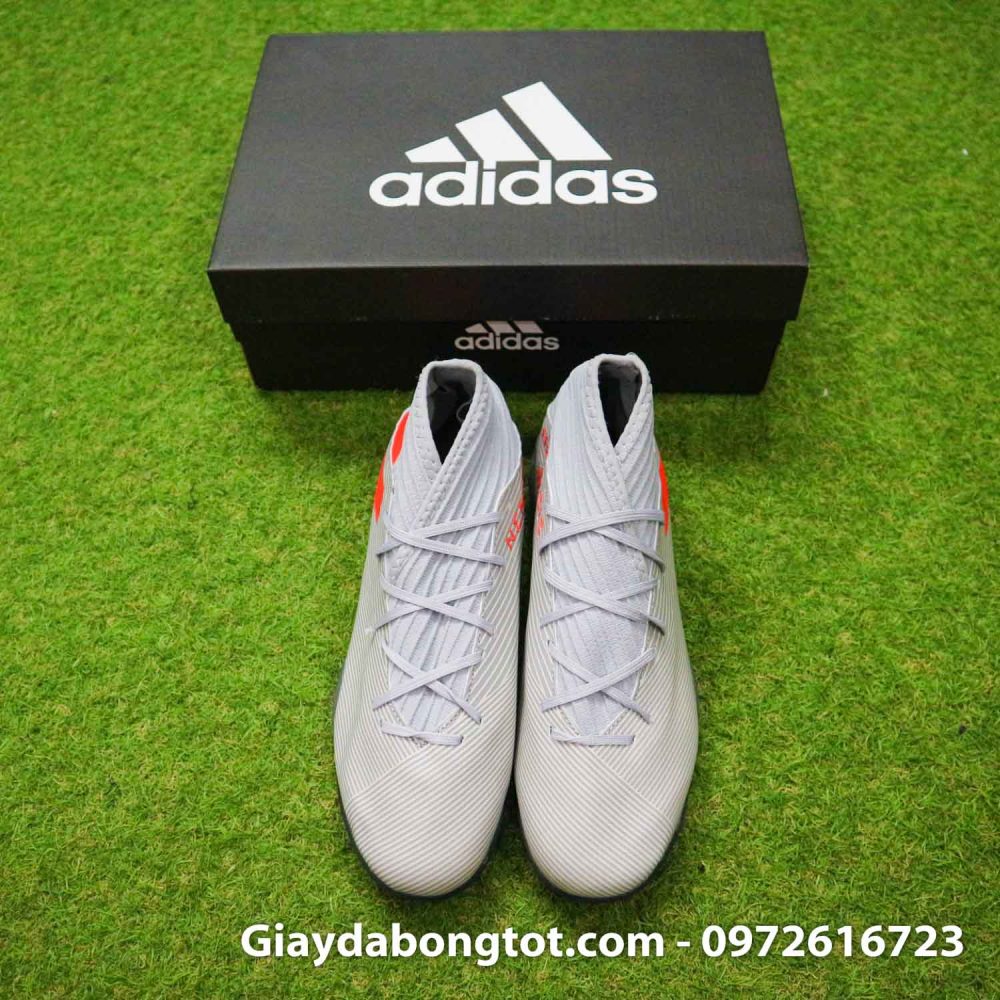 Giay Adidas Nemeziz 19.3 TF xam vach cam co cao (8)