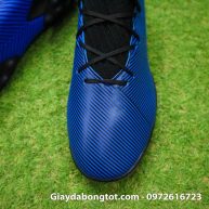 Giay Adidas Nemeziz 19.3 TF xanh dam vach vang co cao (7)