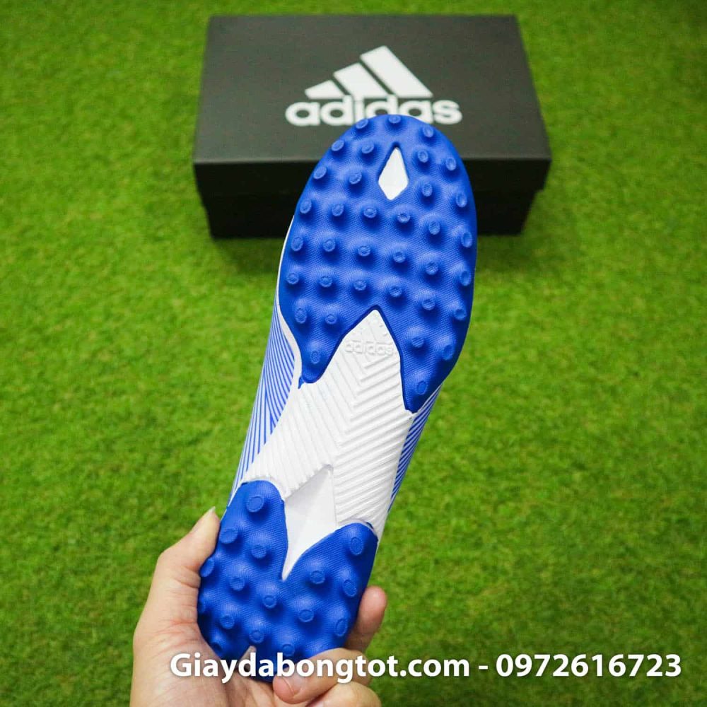 Giay Adidas Nemeziz khong day 19.3 TF trang soc xanh (1)