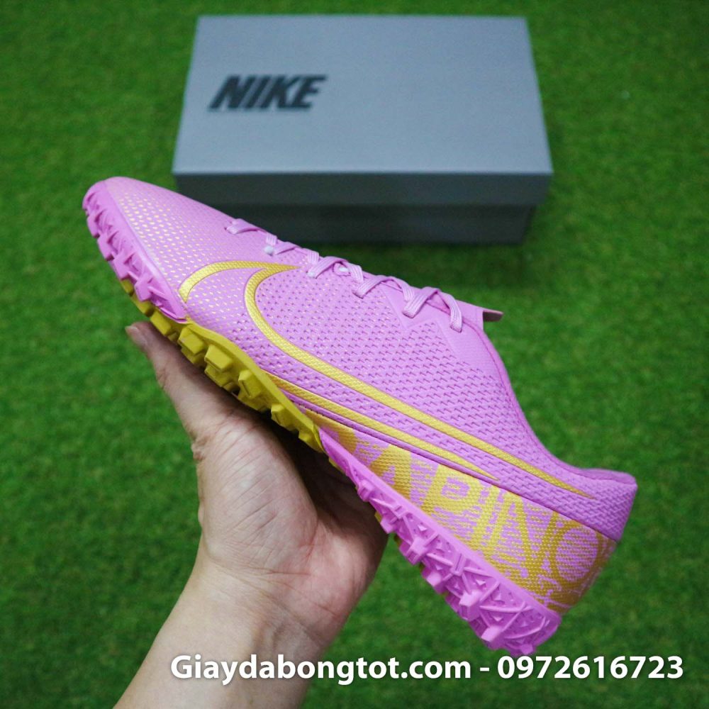 Giay Nike Mercurial vapor 13 Academy TF hong (10)