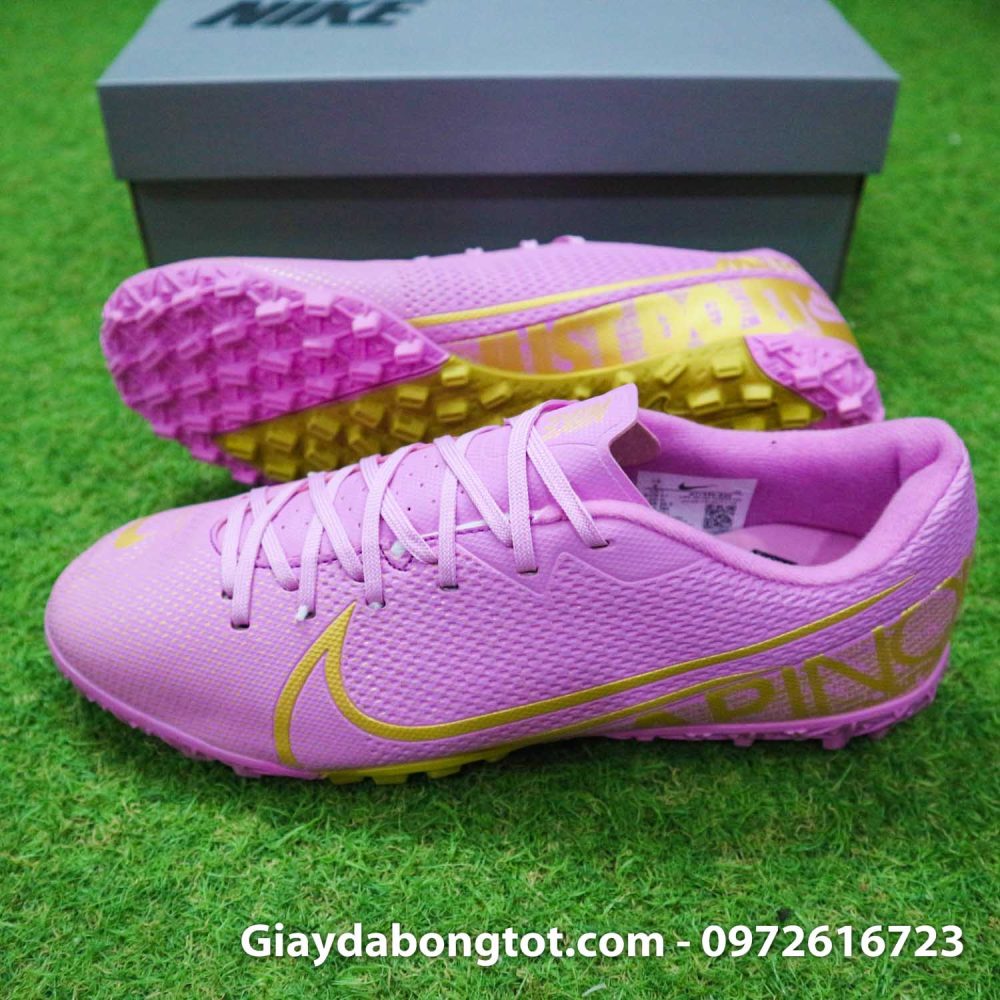 Giay Nike Mercurial vapor 13 Academy TF hong (3)
